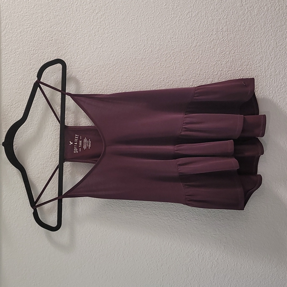 American Eagle Plum Soft & Sexy Tank (S)